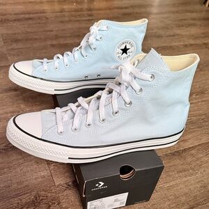Converse Sky Blue High-Top Sneakers